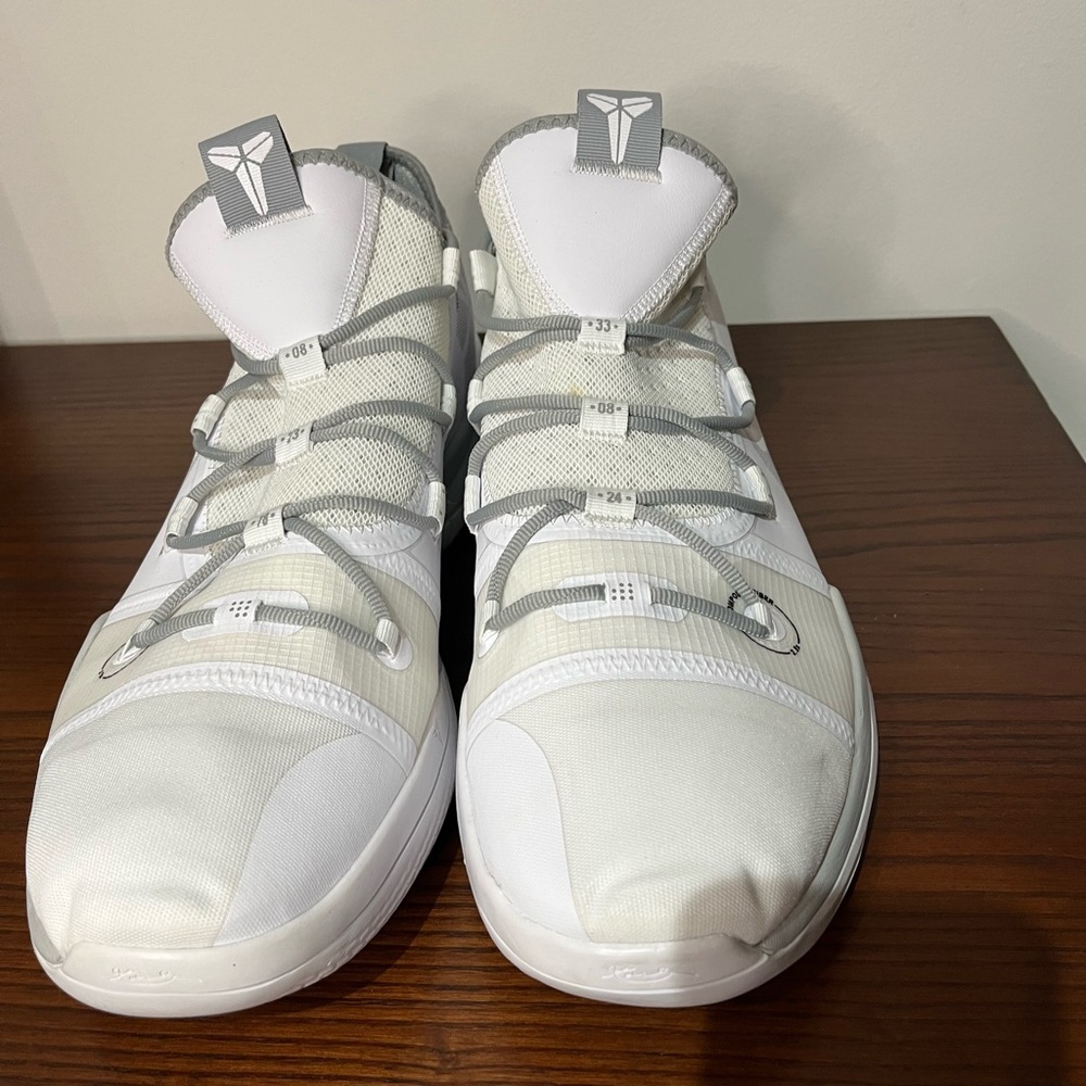 Nike Kobe AD Low White and Gray